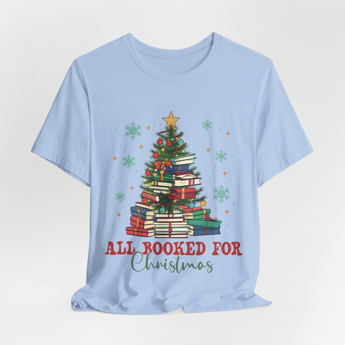 All Booked For Christmas- Tee