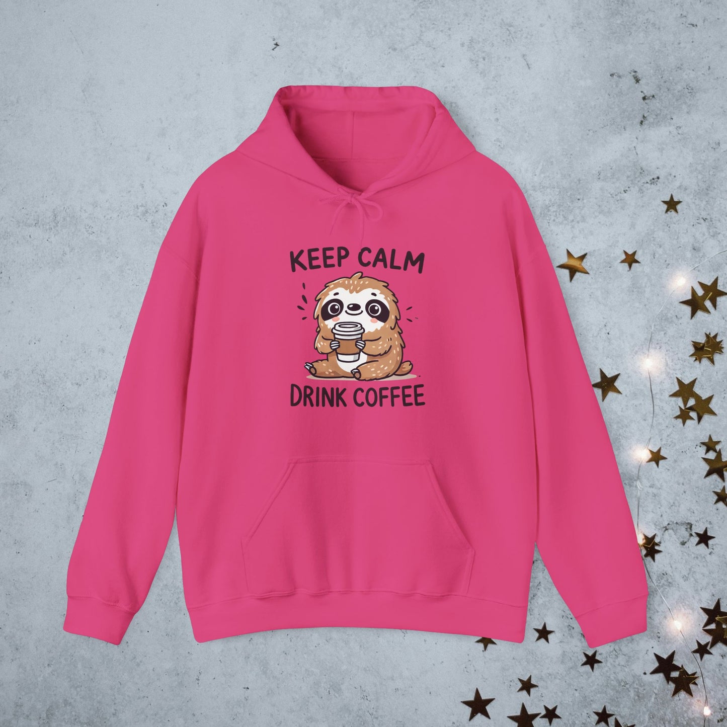 Keep Calm Drink Coffee Hoodie