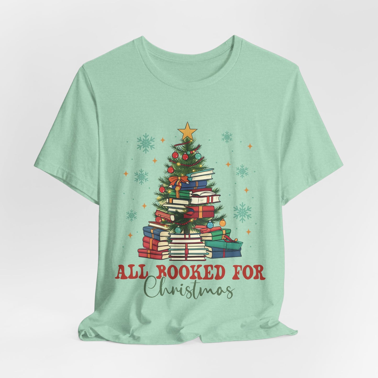 All Booked For Christmas- Tee