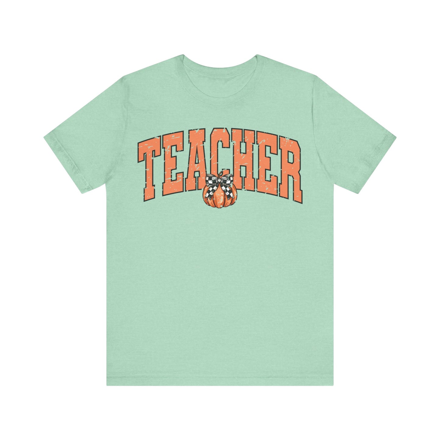 Teacher Pumpkin-Retro