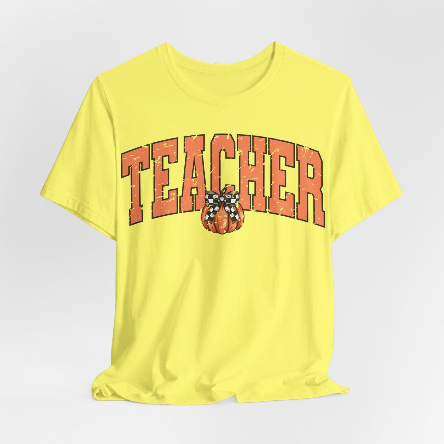 Teacher Pumpkin-Retro