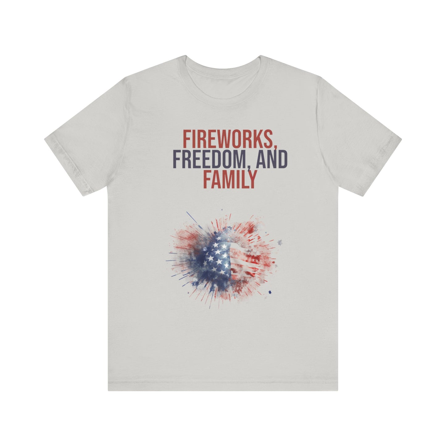 Fireworks, Freedom and Family T-Shirt #2