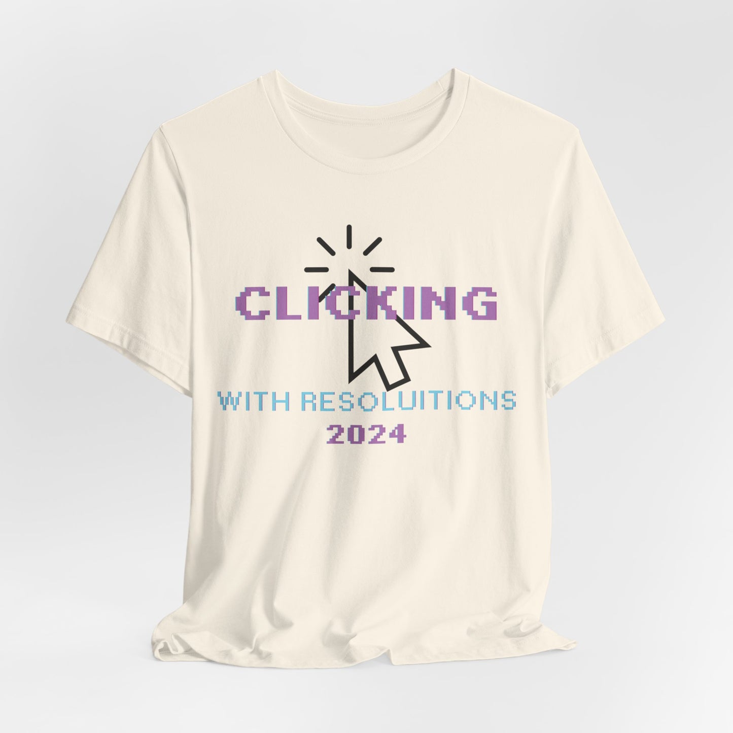 Clicking With Resolutions 2024 T-Shirt