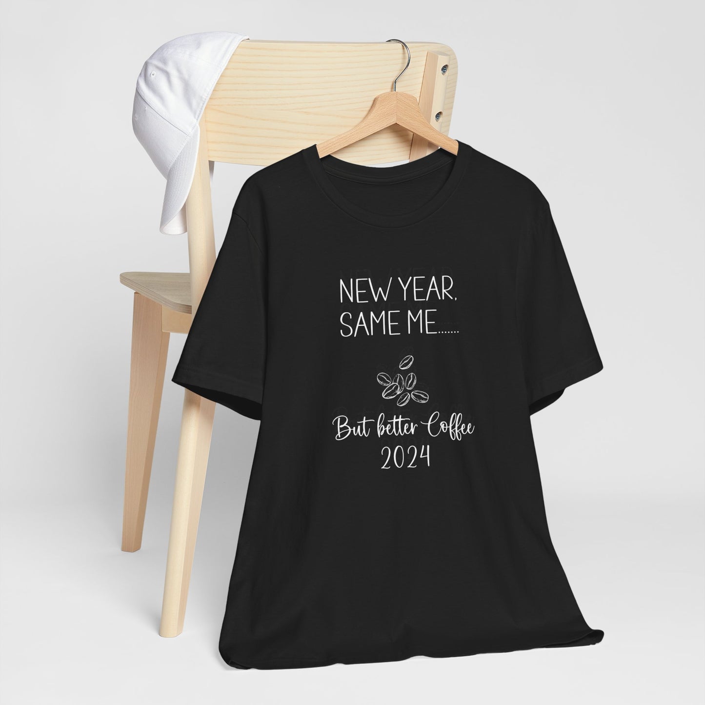 New Year Same Me But Better Coffee 2024 T-Shirt #1