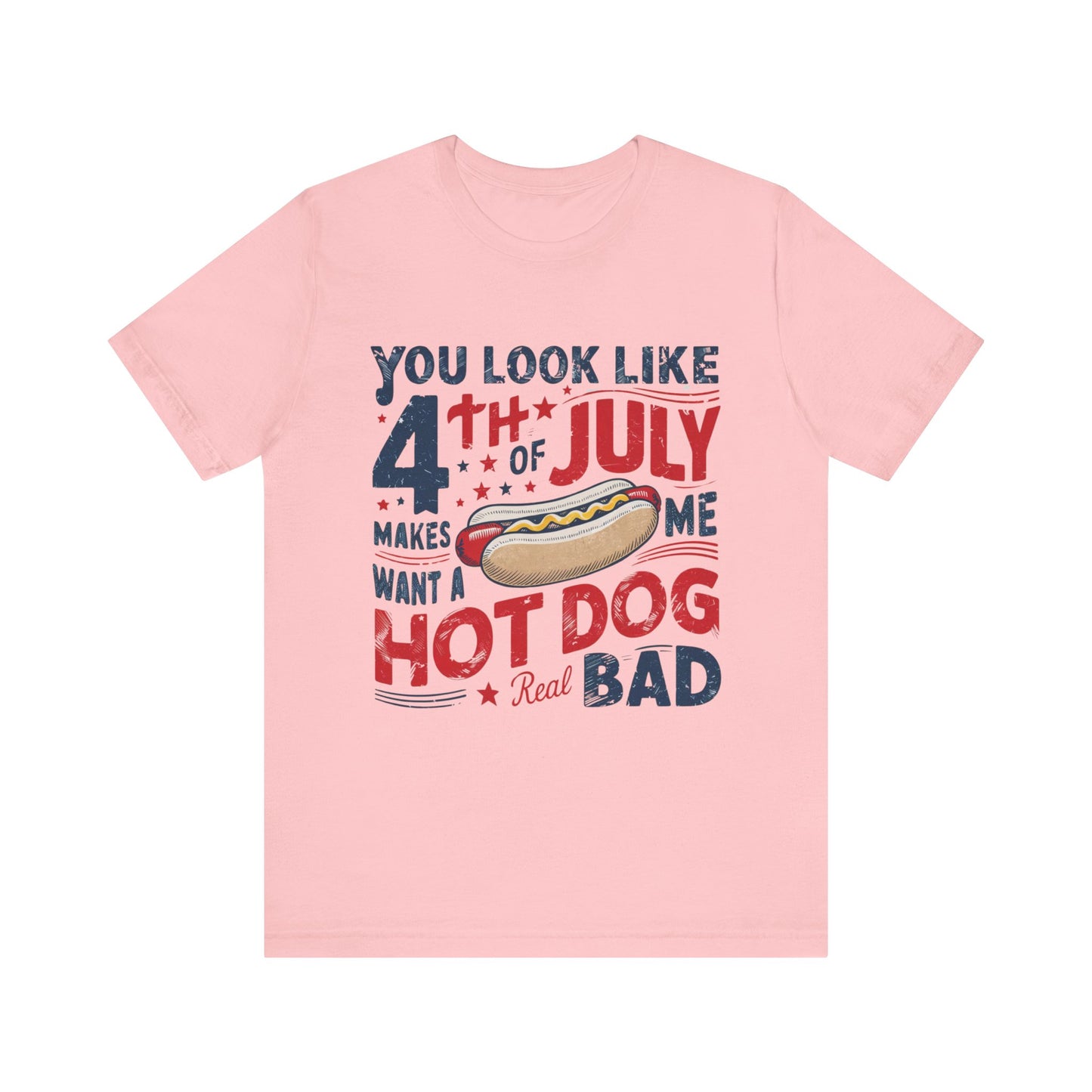 Hot Dog 4th July Shirt