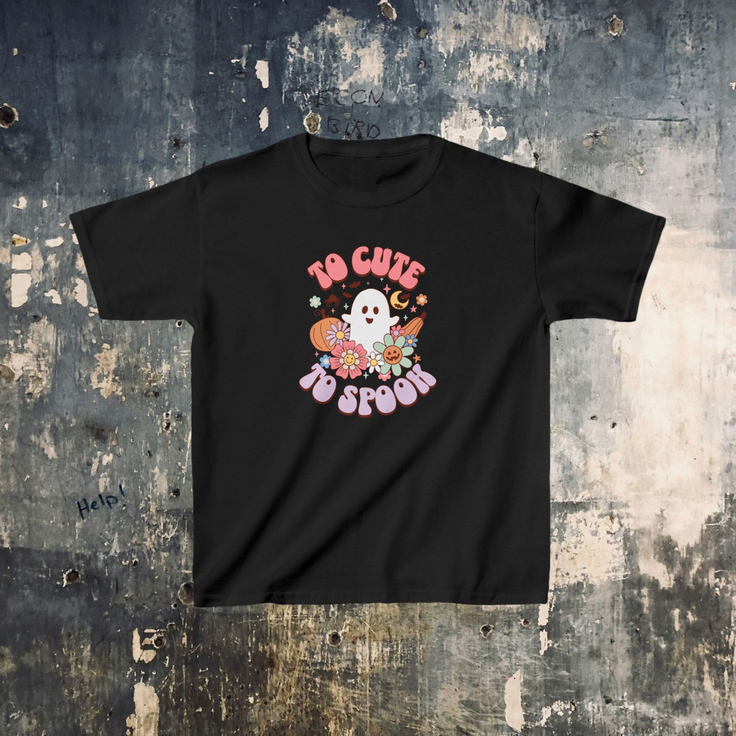 Kids T-Shirt- Too Cute To Spook