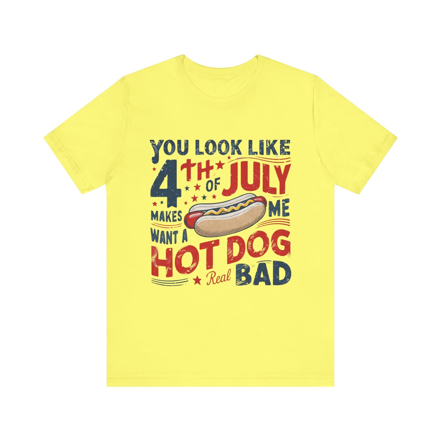 Hot Dog 4th July Shirt