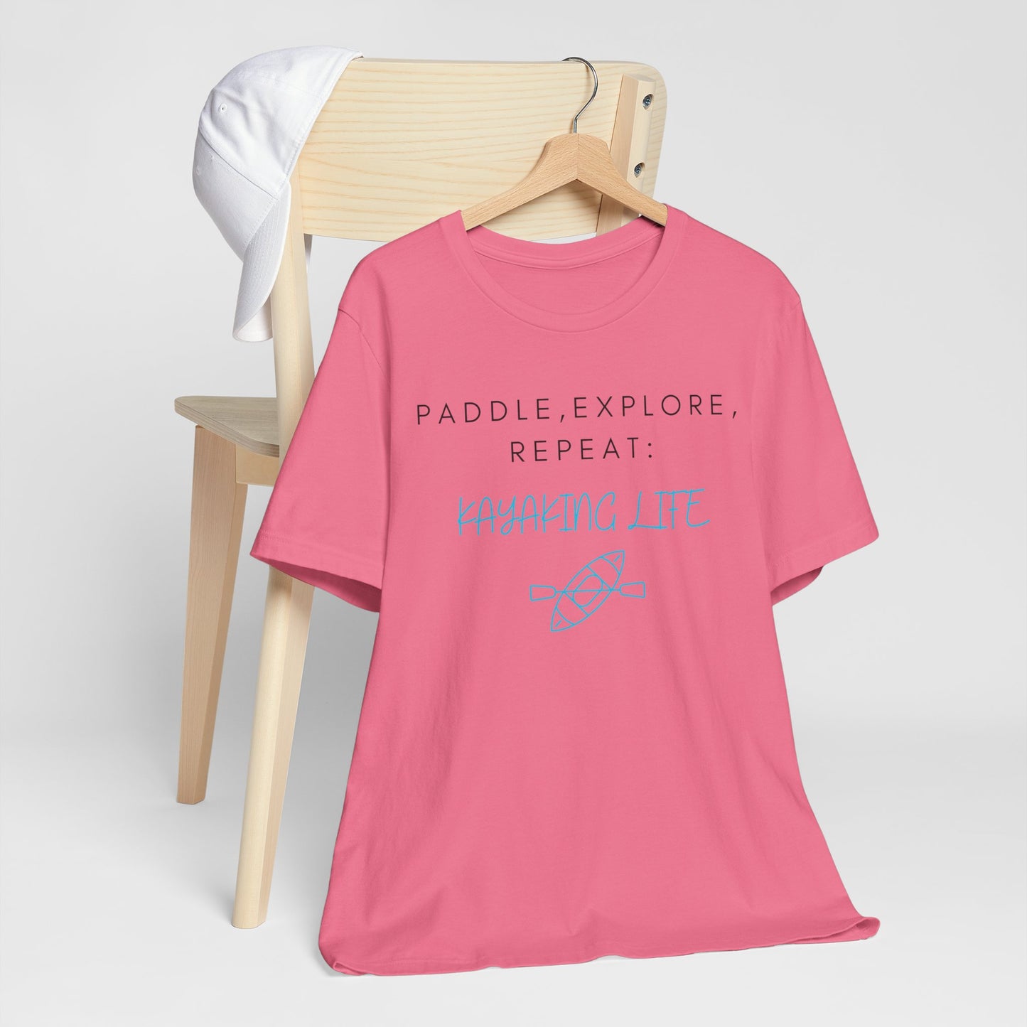 Paddle Explore Repeat Kayaking life T-Shirt