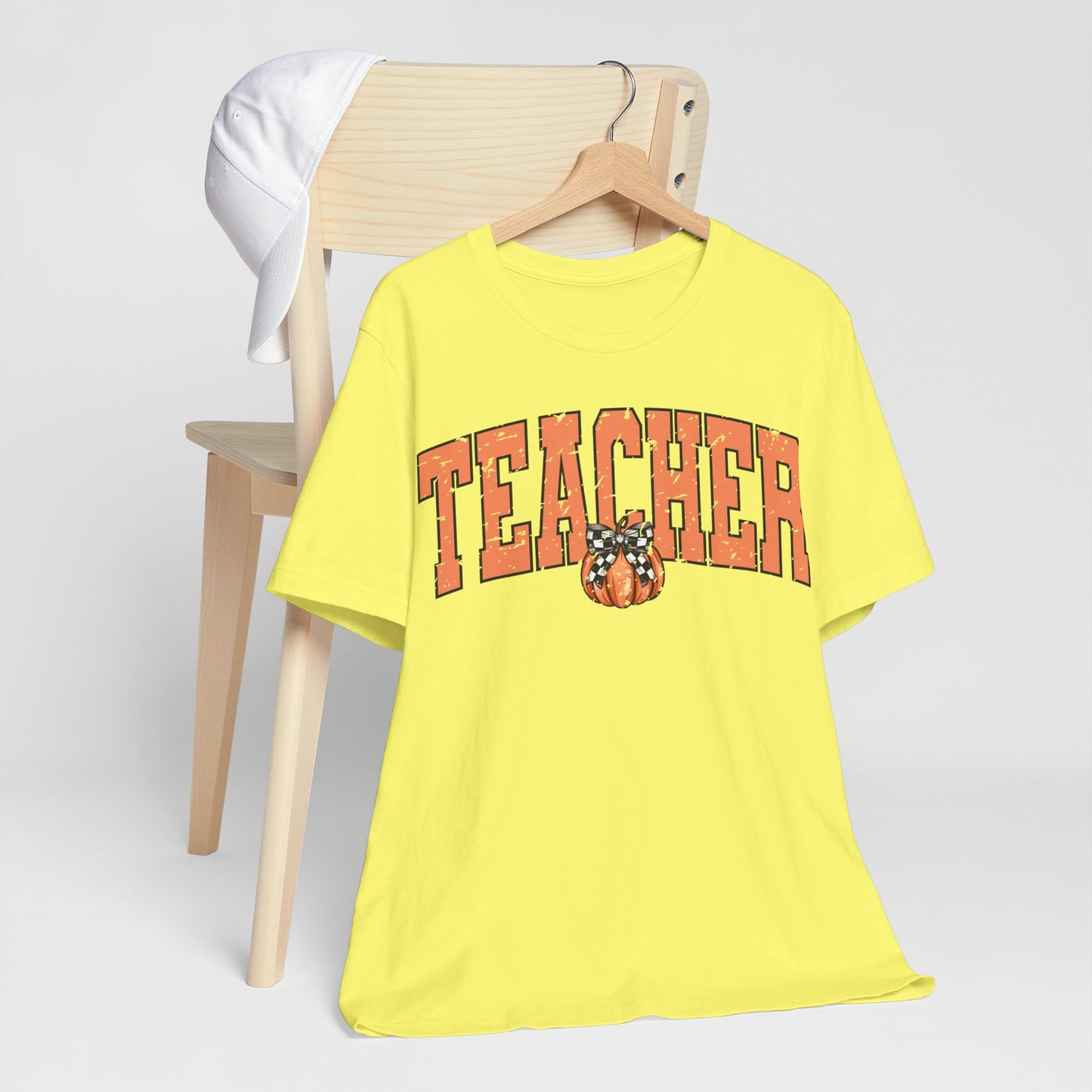 Teacher Pumpkin-Retro