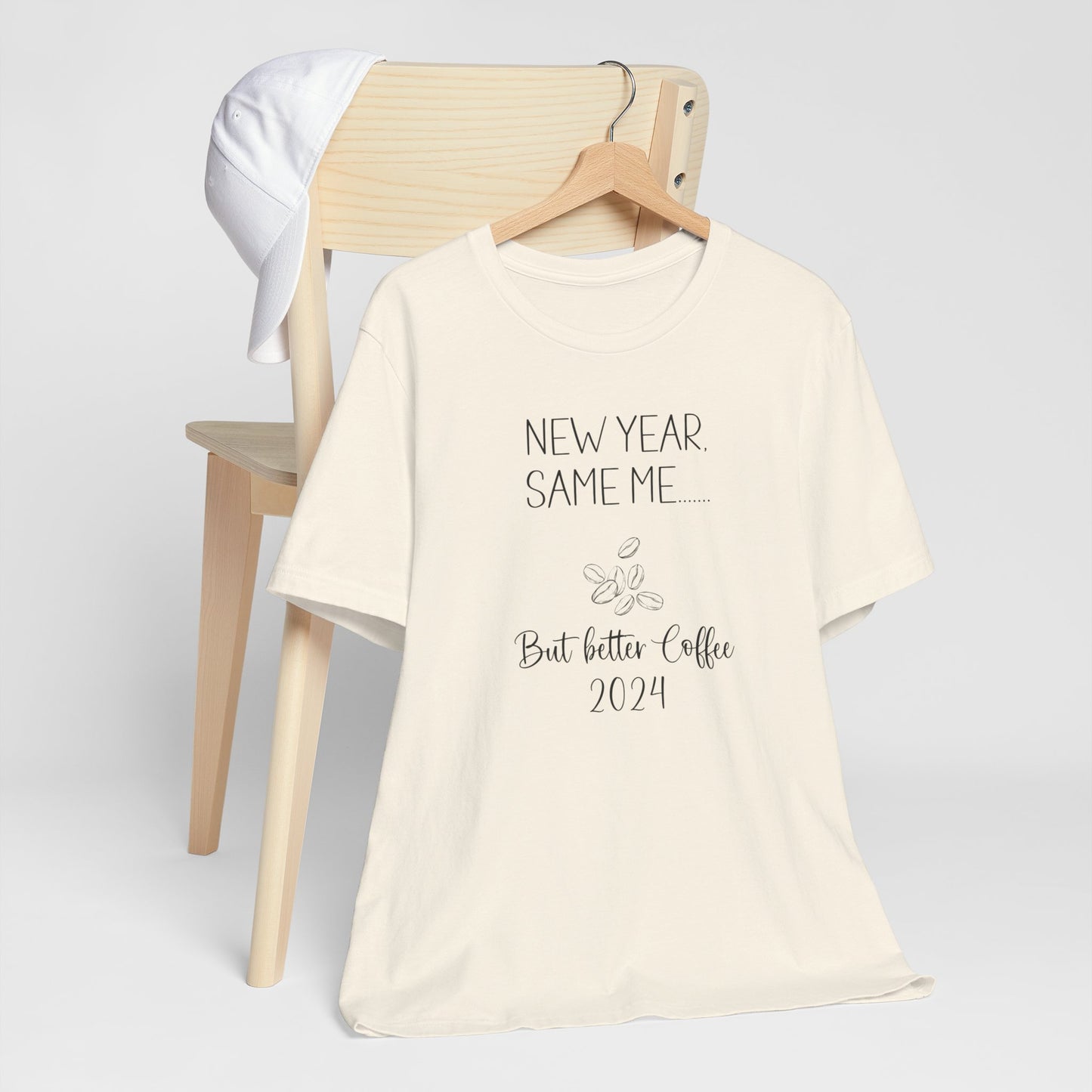 New Year Same Me But Better Coffee 2024 T-Shirt #1