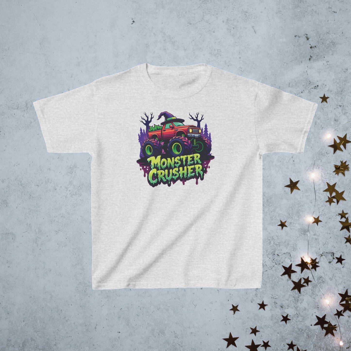 Kids T-Shirt- Monster Crusher