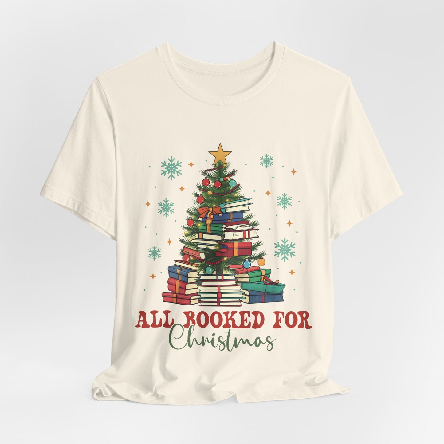 All Booked For Christmas- Tee