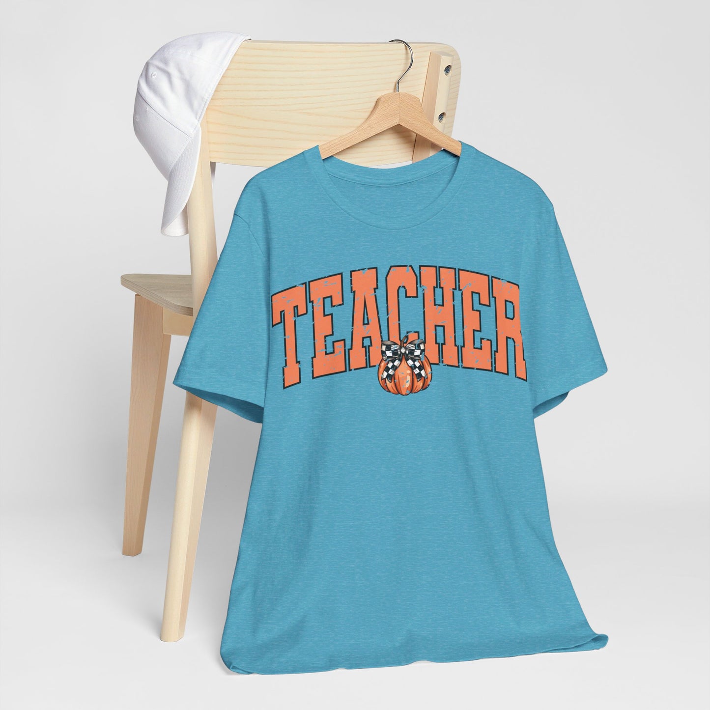 Teacher Pumpkin-Retro