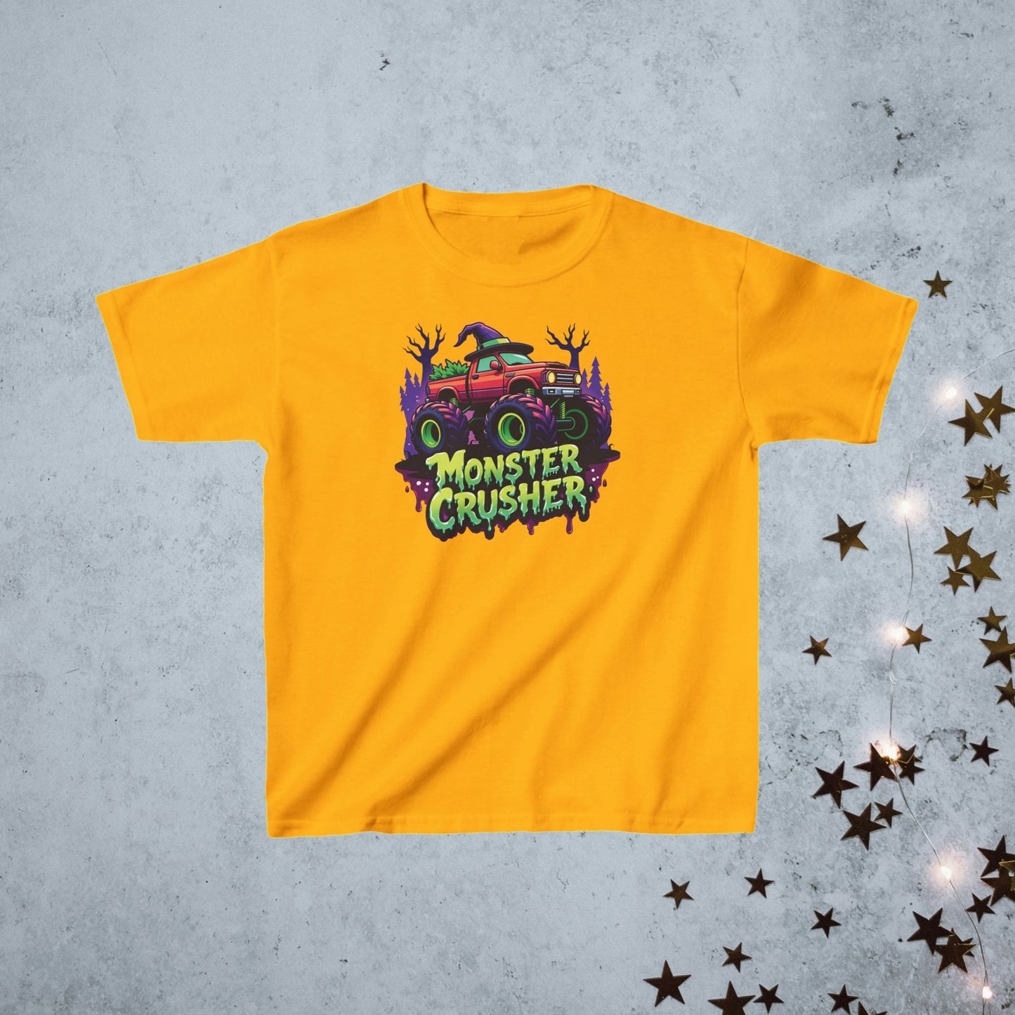 Kids T-Shirt- Monster Crusher