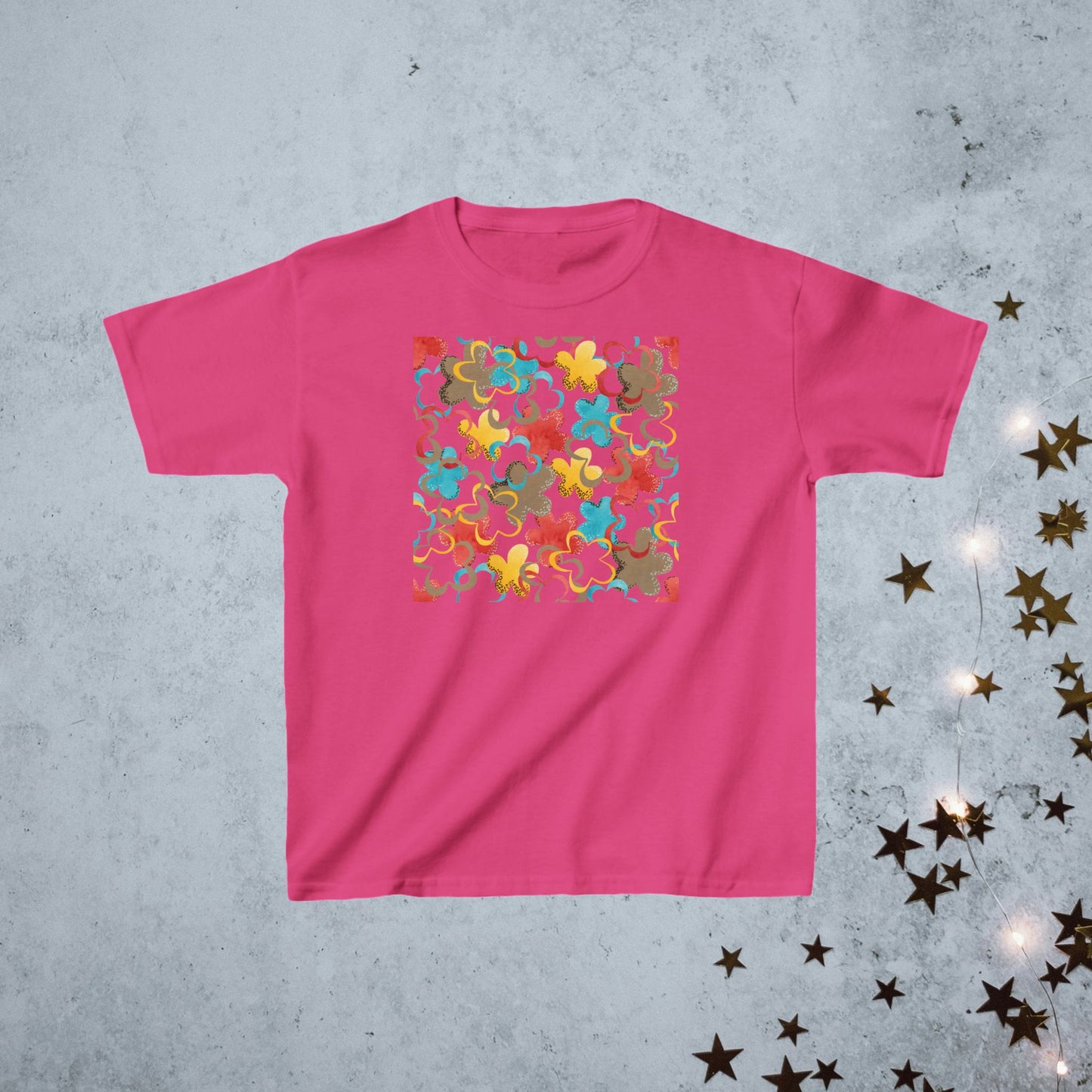 Kids T-Shirt- Floral Pattern