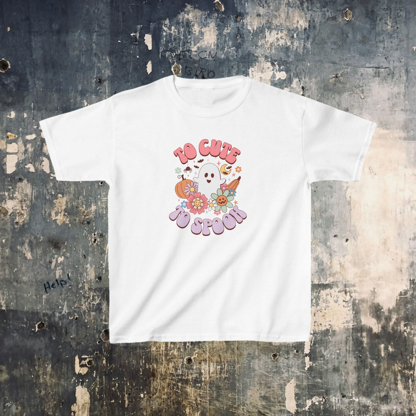 Kids T-Shirt- Too Cute To Spook