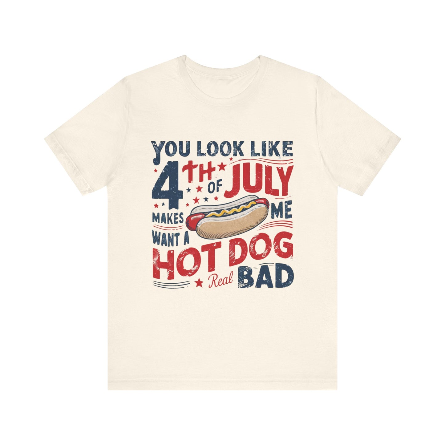 Hot Dog 4th July Shirt