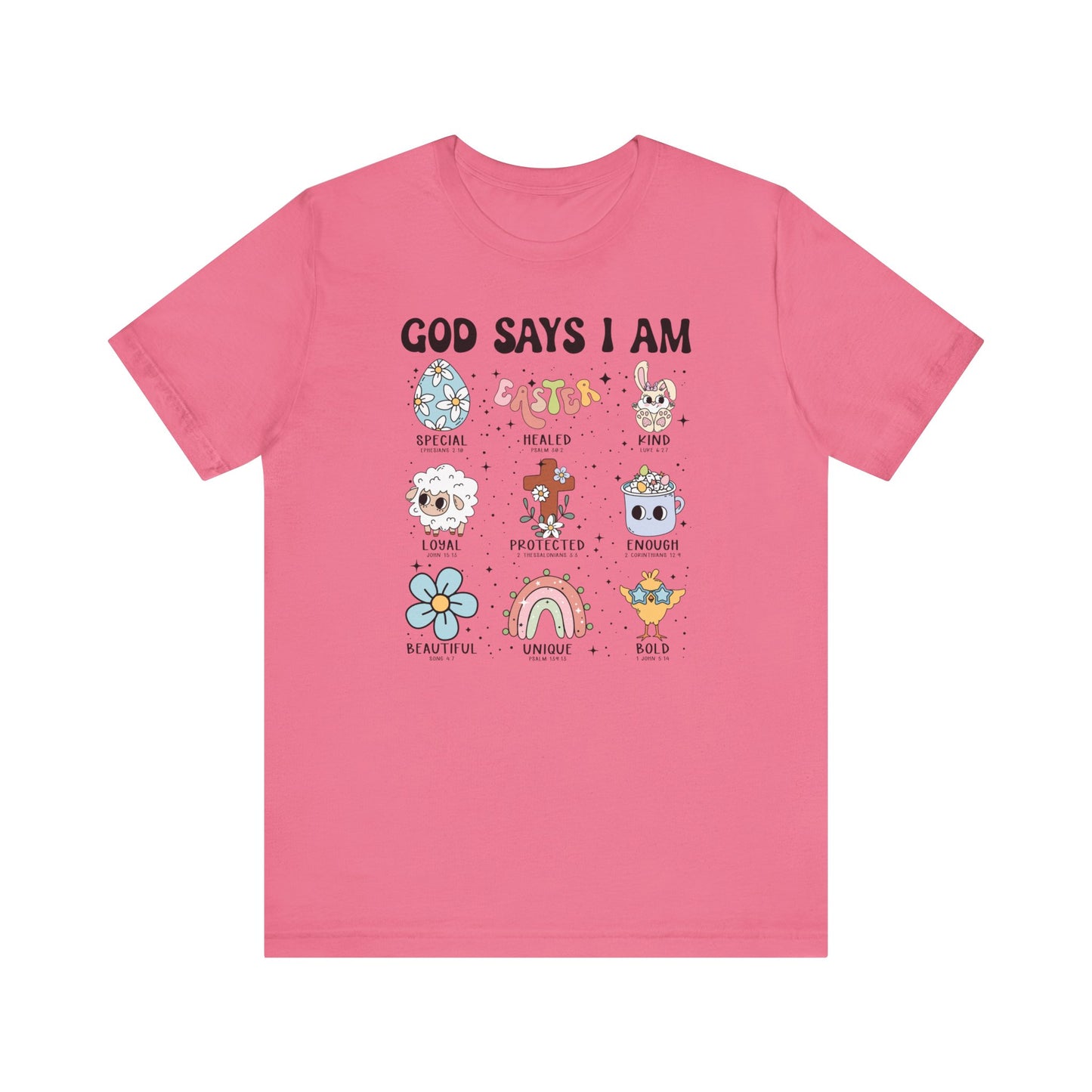 God Says I Am Easter- Retro