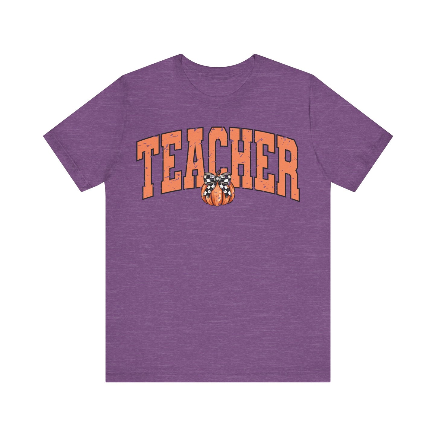 Teacher Pumpkin-Retro