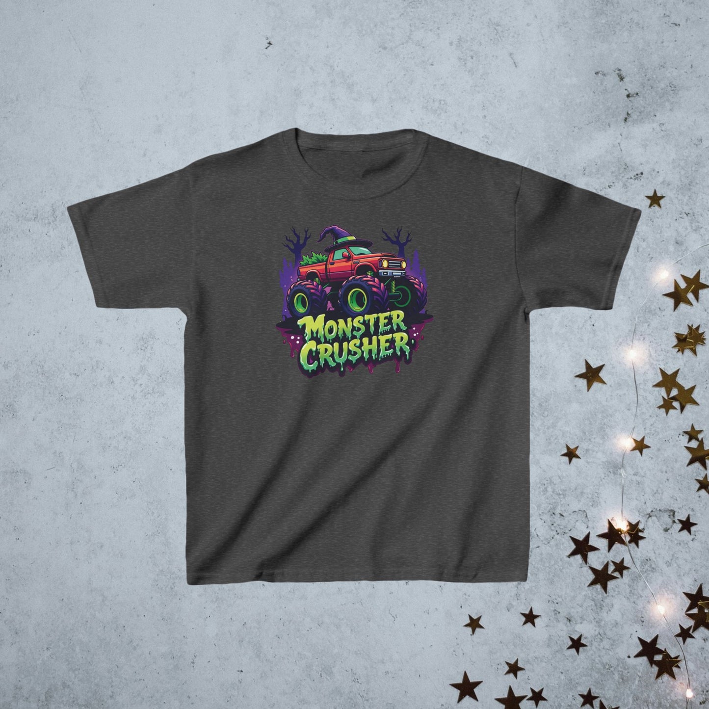 Kids T-Shirt- Monster Crusher