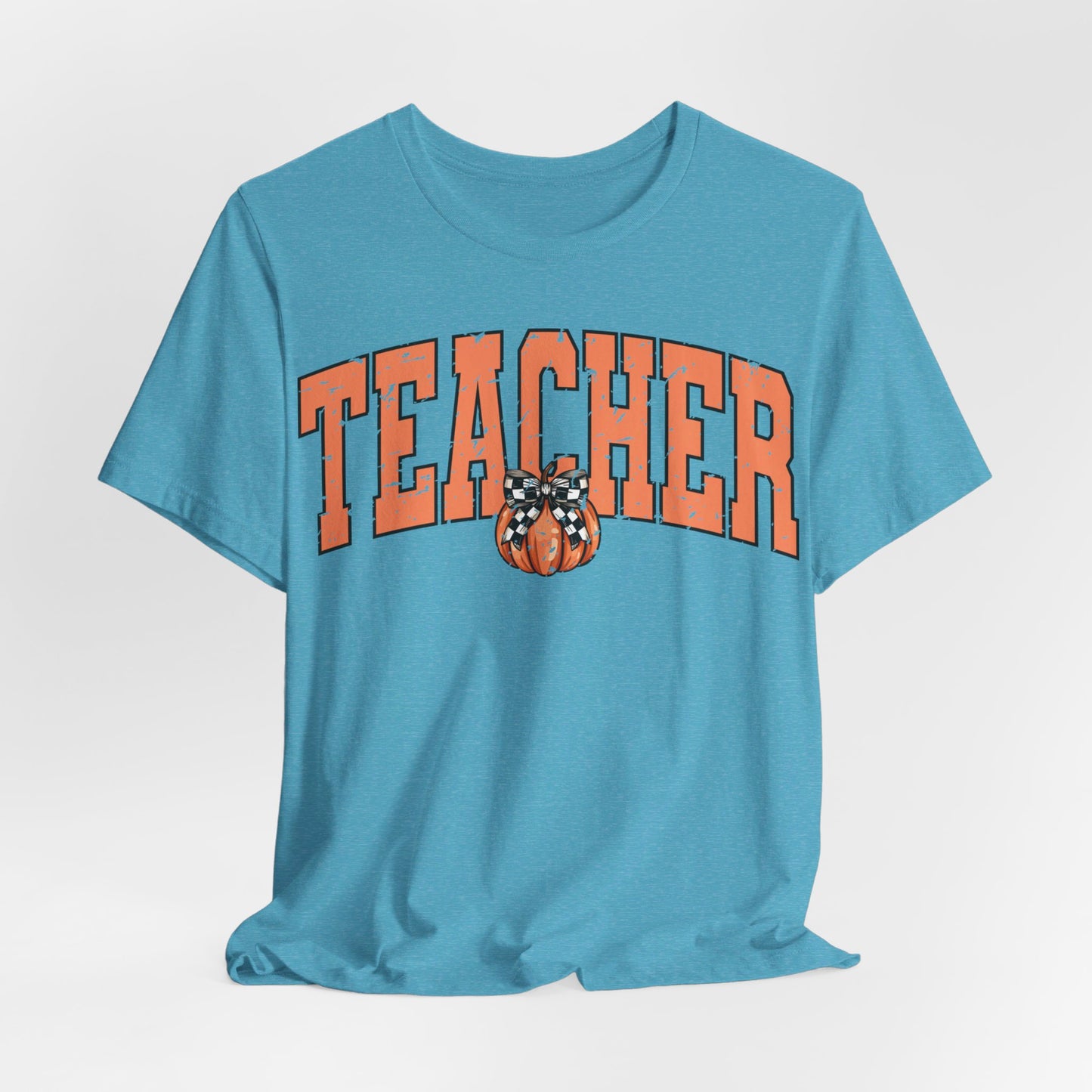 Teacher Pumpkin-Retro