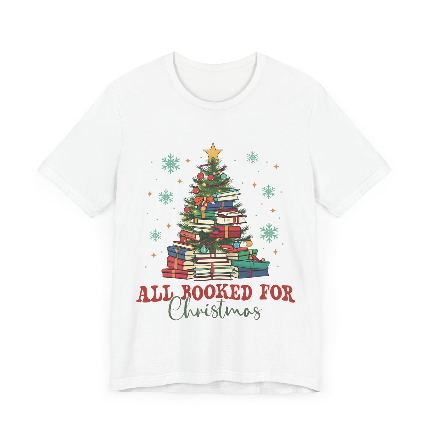 All Booked For Christmas- Tee