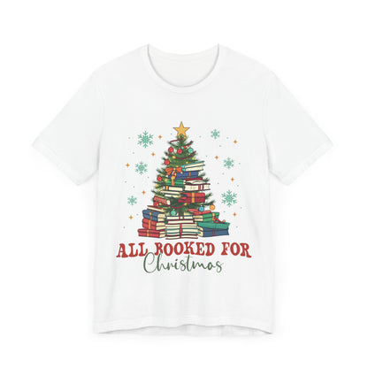 All Booked For Christmas- Tee