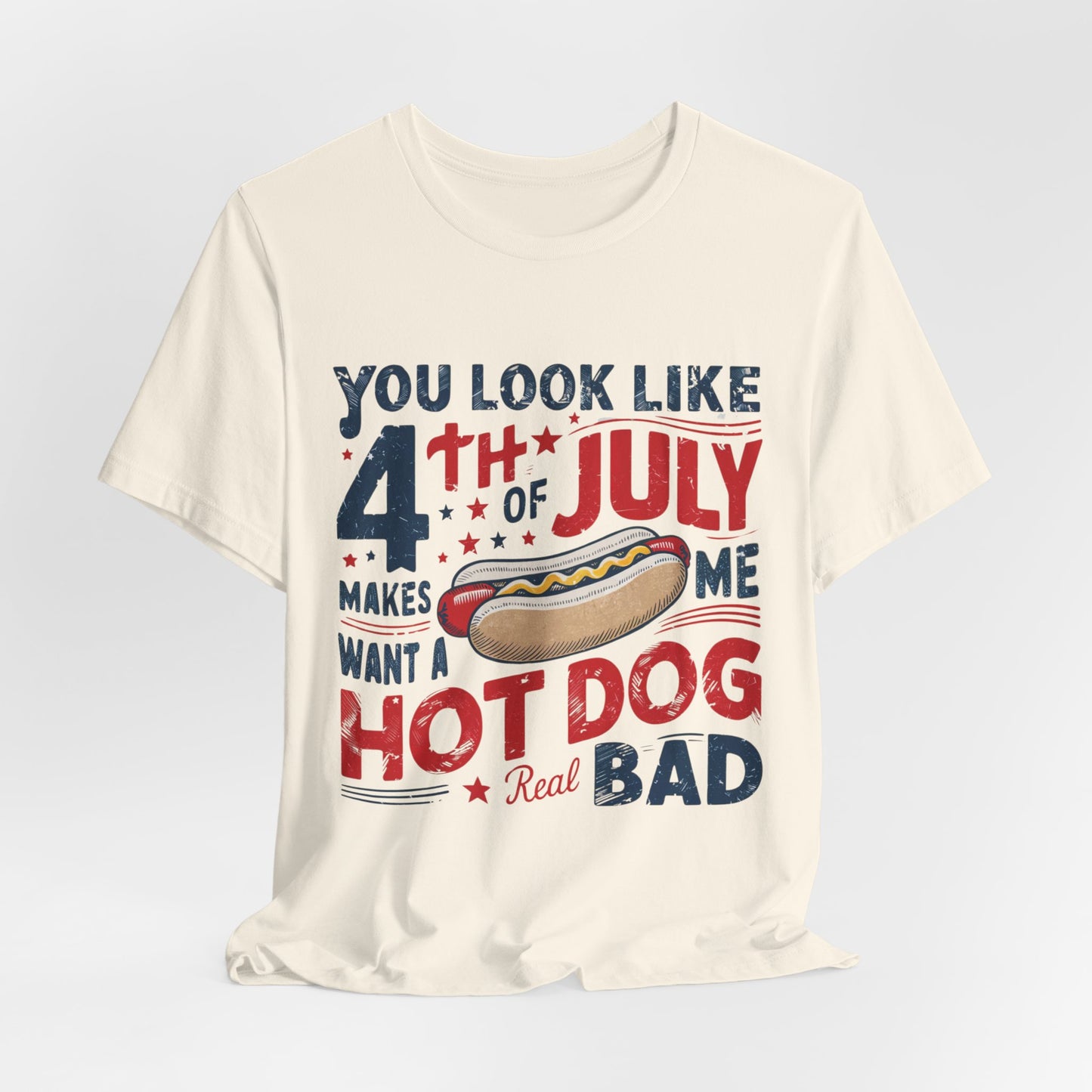 Hot Dog 4th July Shirt