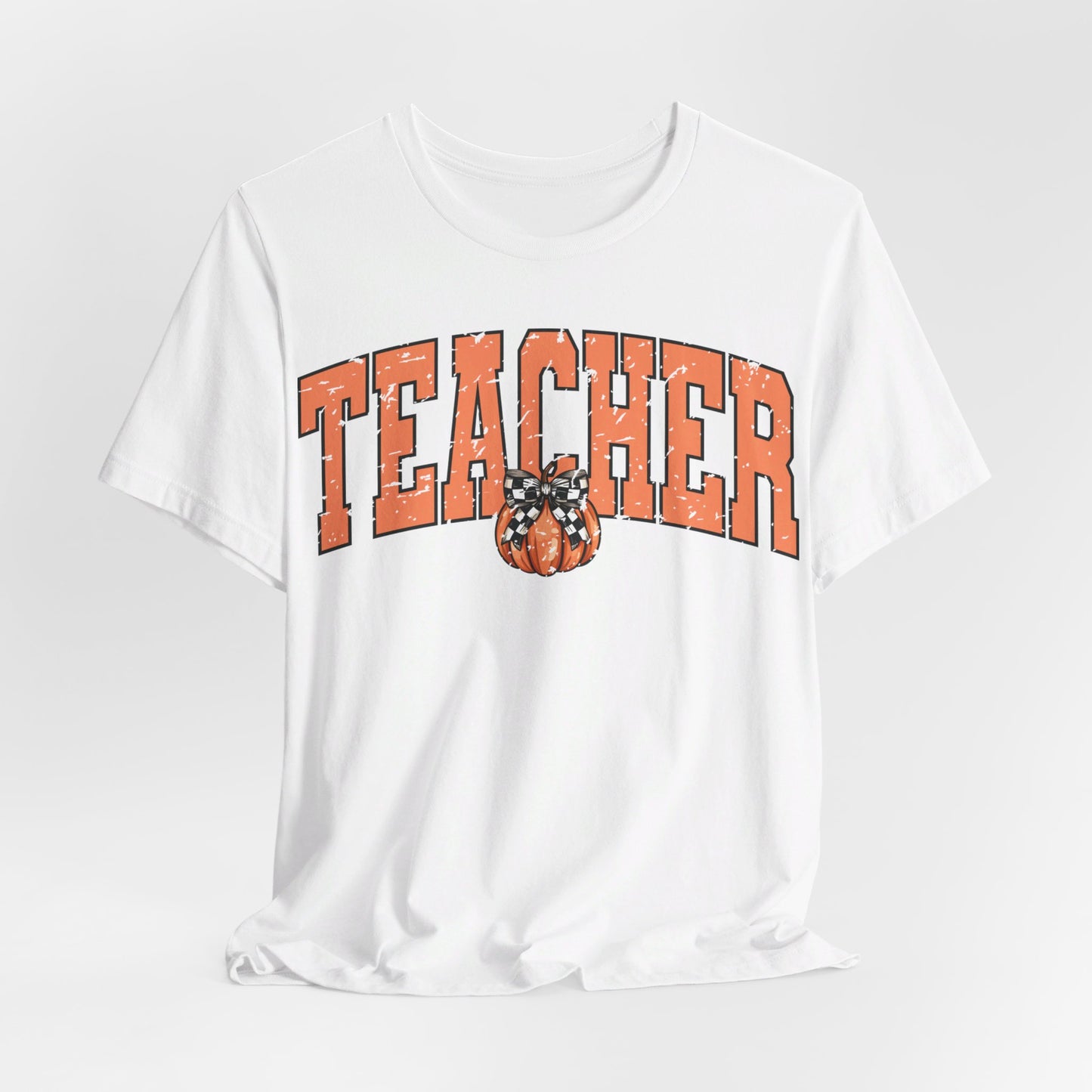 Teacher Pumpkin-Retro