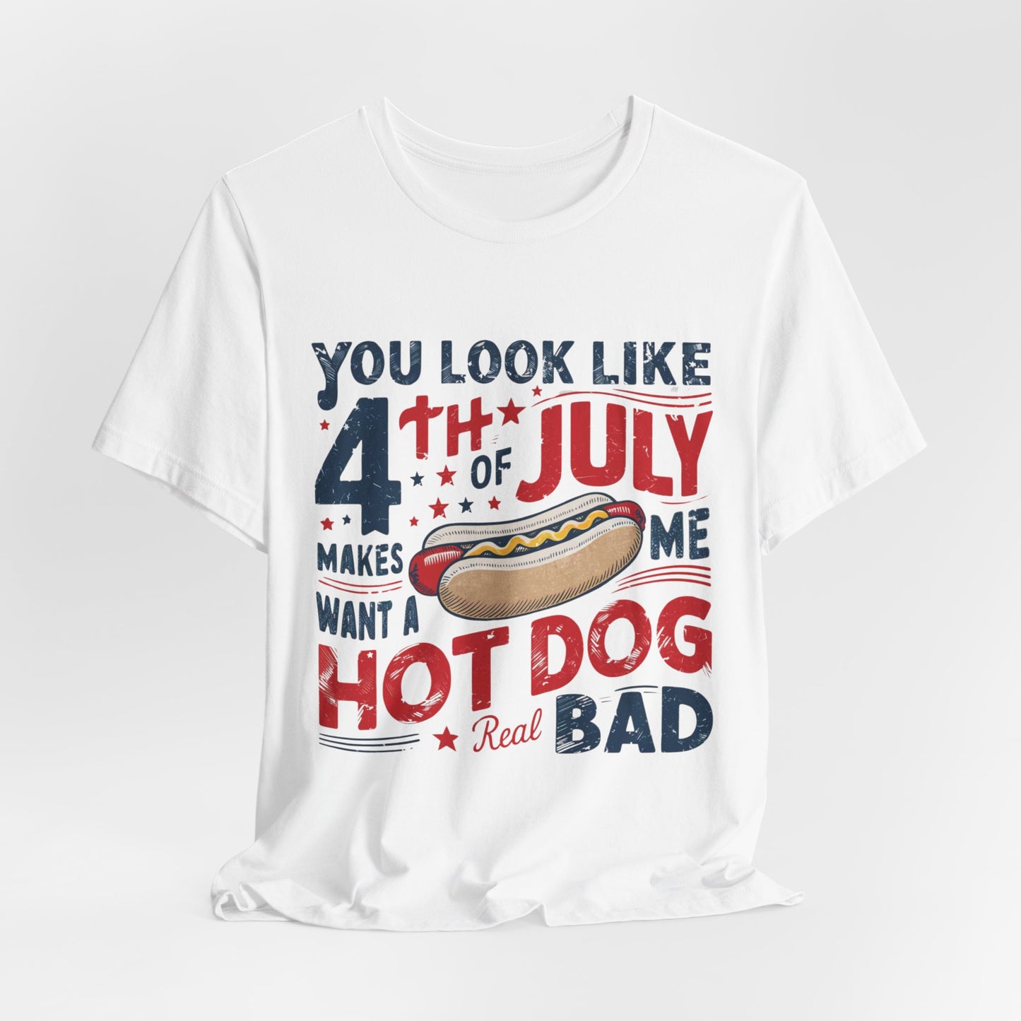 Hot Dog 4th July Shirt