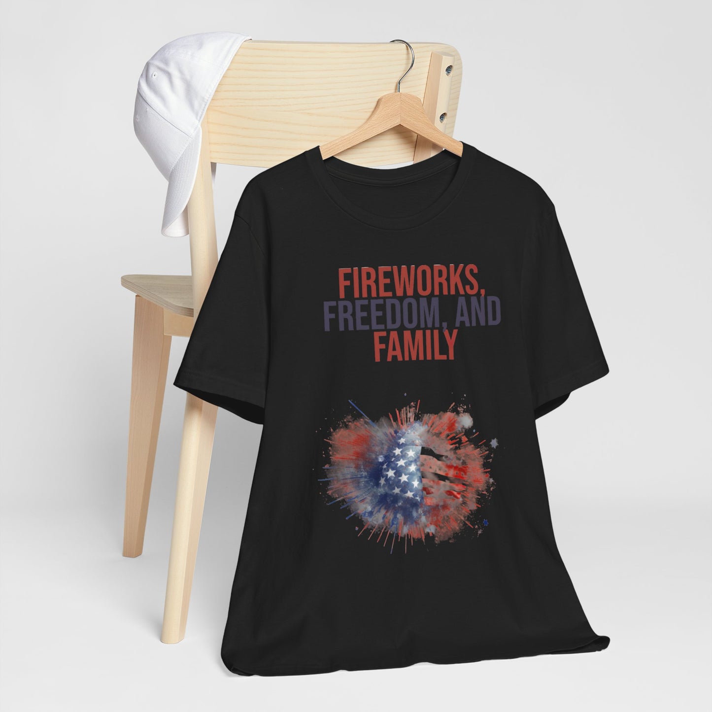 Fireworks, Freedom and Family T-Shirt #2