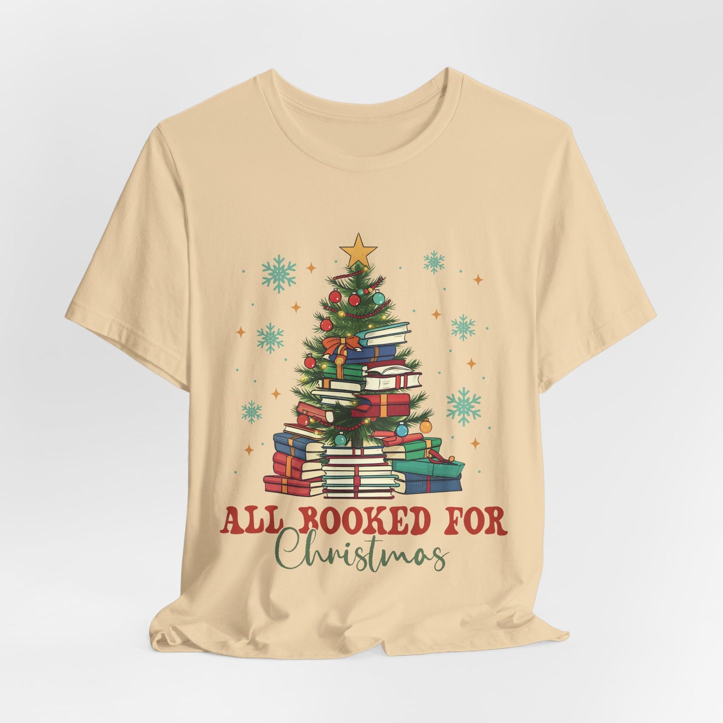 All Booked For Christmas- Tee