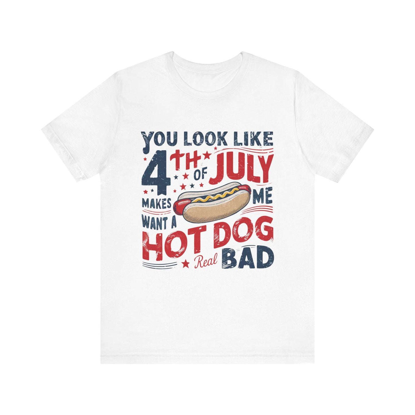 Hot Dog 4th July Shirt