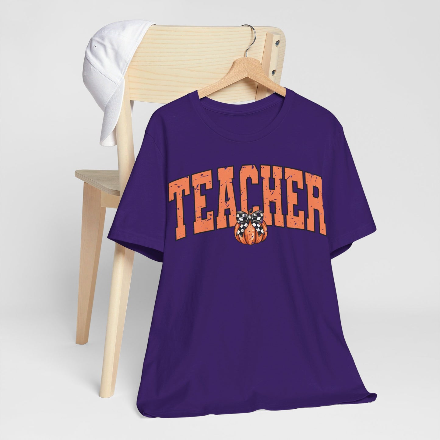 Teacher Pumpkin-Retro