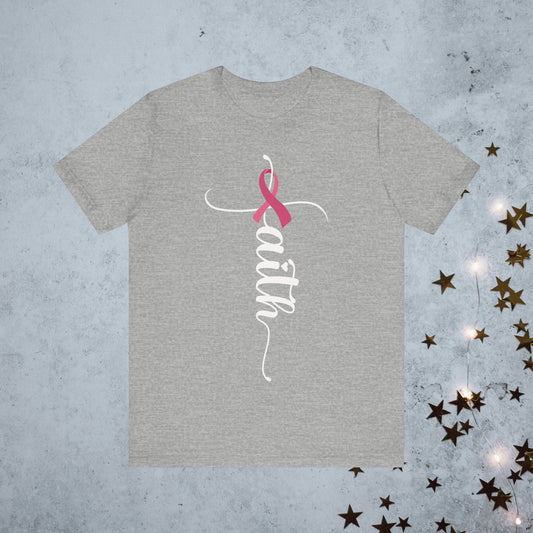 Faith T-Shirt – Breast Cancer Awareness Edition