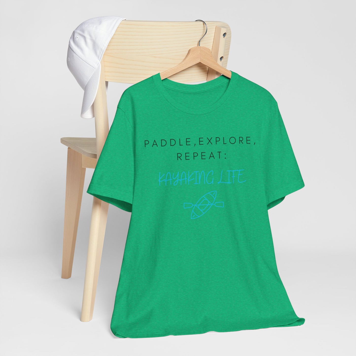 Paddle Explore Repeat Kayaking life T-Shirt