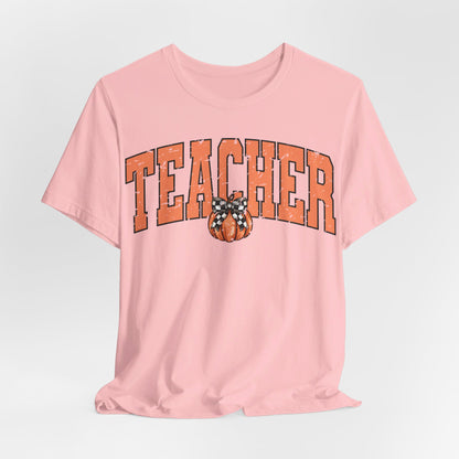 Teacher Pumpkin-Retro