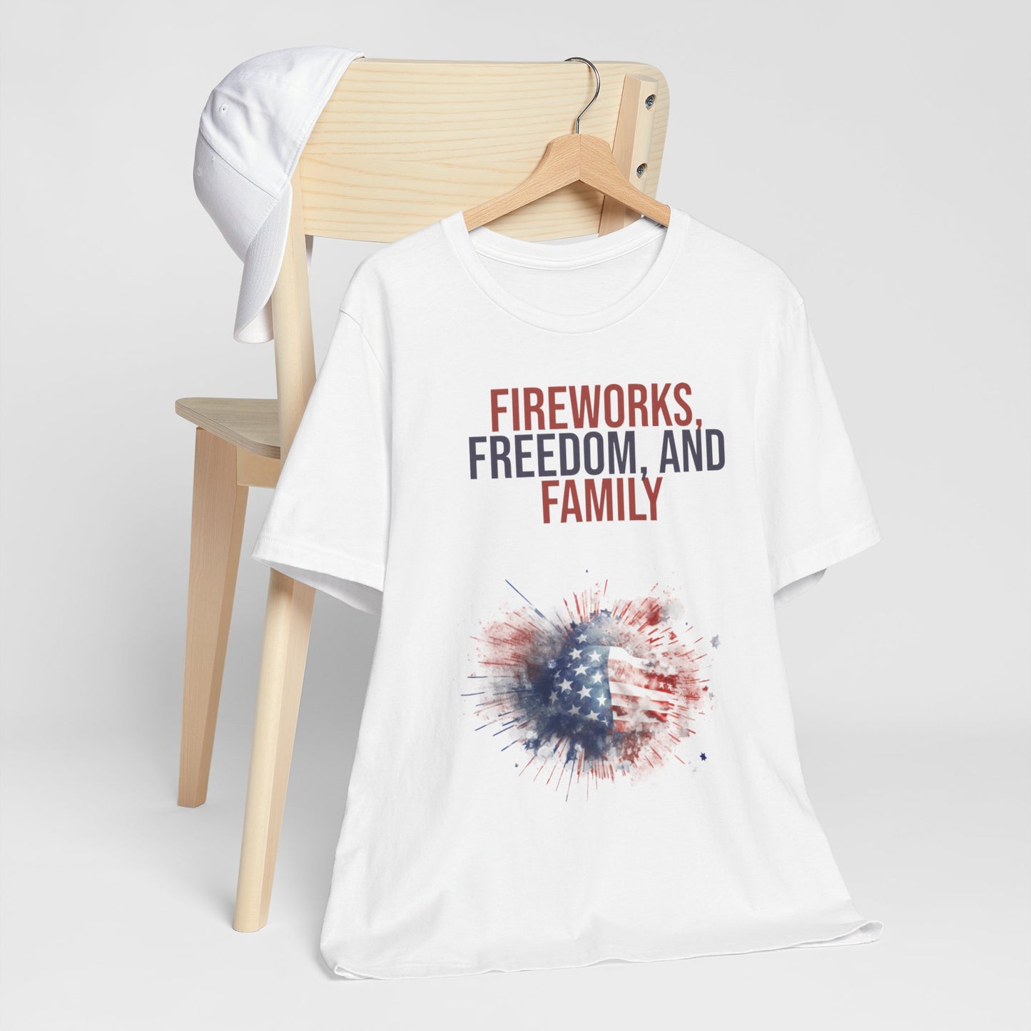 Fireworks, Freedom and Family T-Shirt #2