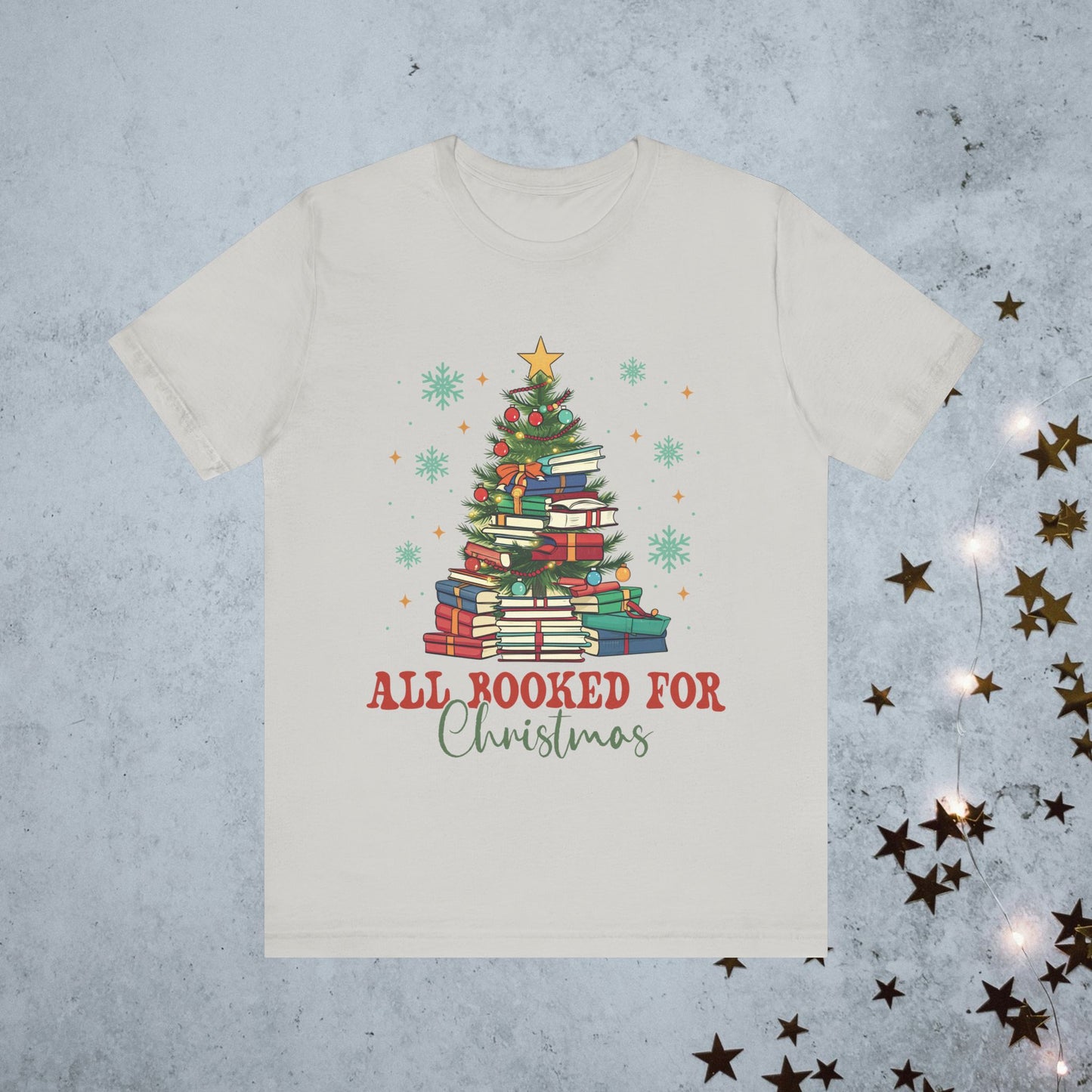 All Booked For Christmas- Tee