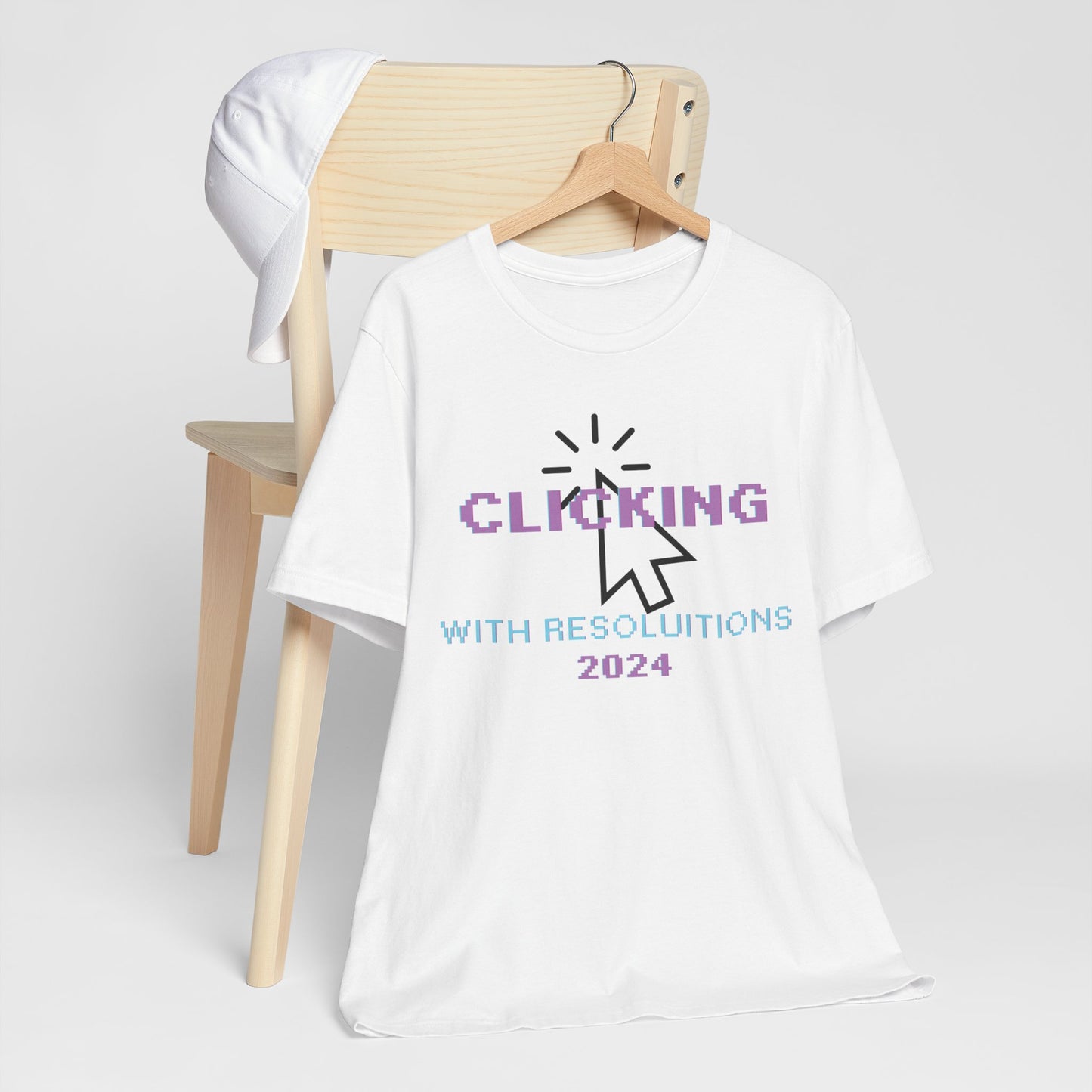 Clicking With Resolutions 2024 T-Shirt