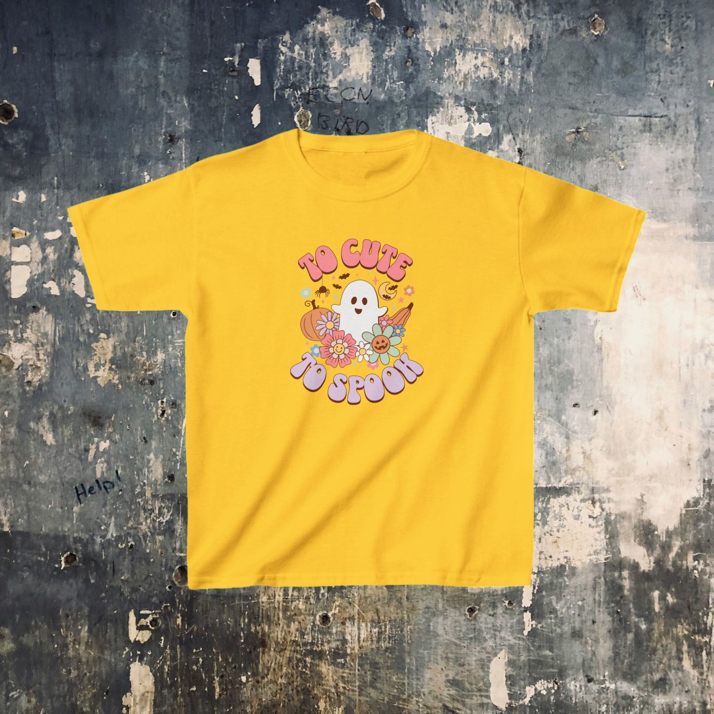 Kids T-Shirt- Too Cute To Spook