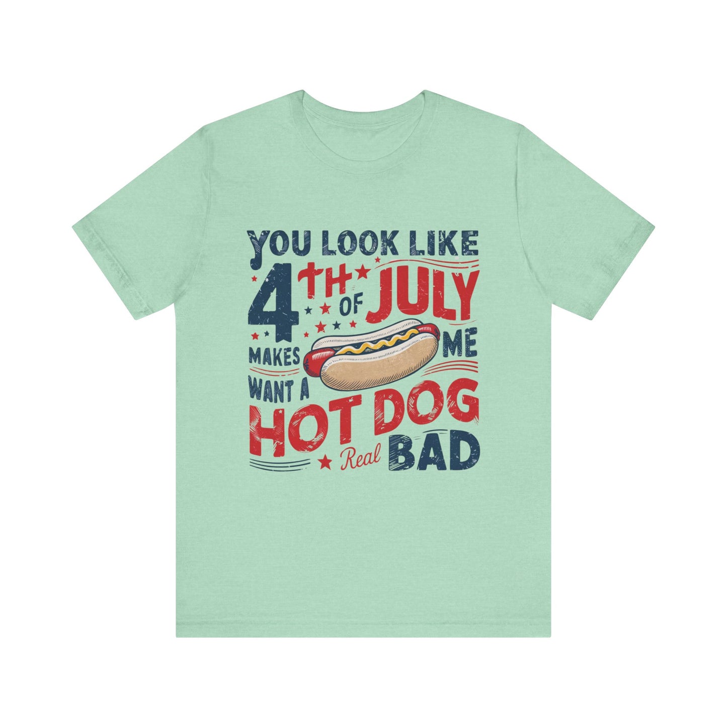 Hot Dog 4th July Shirt