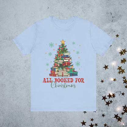 All Booked For Christmas- Tee