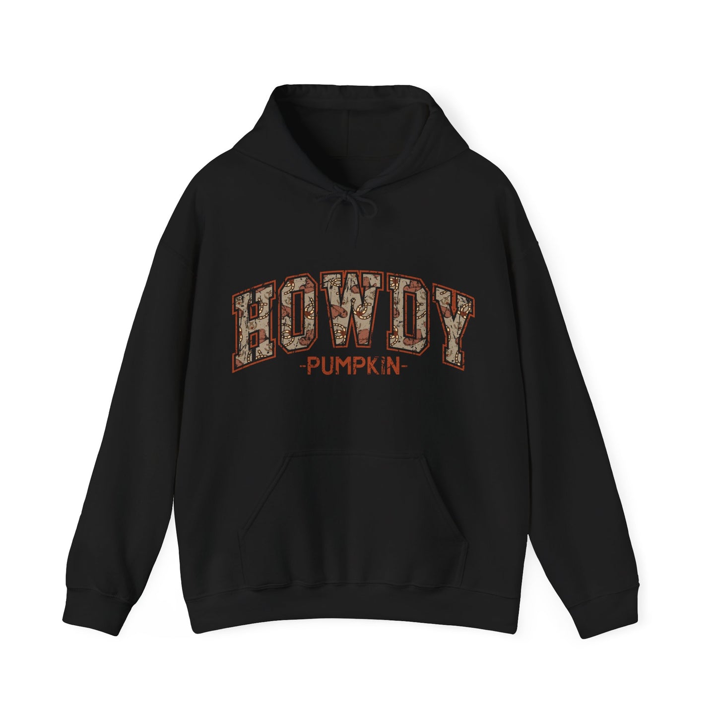 Howdy Pumpkin Retro Design