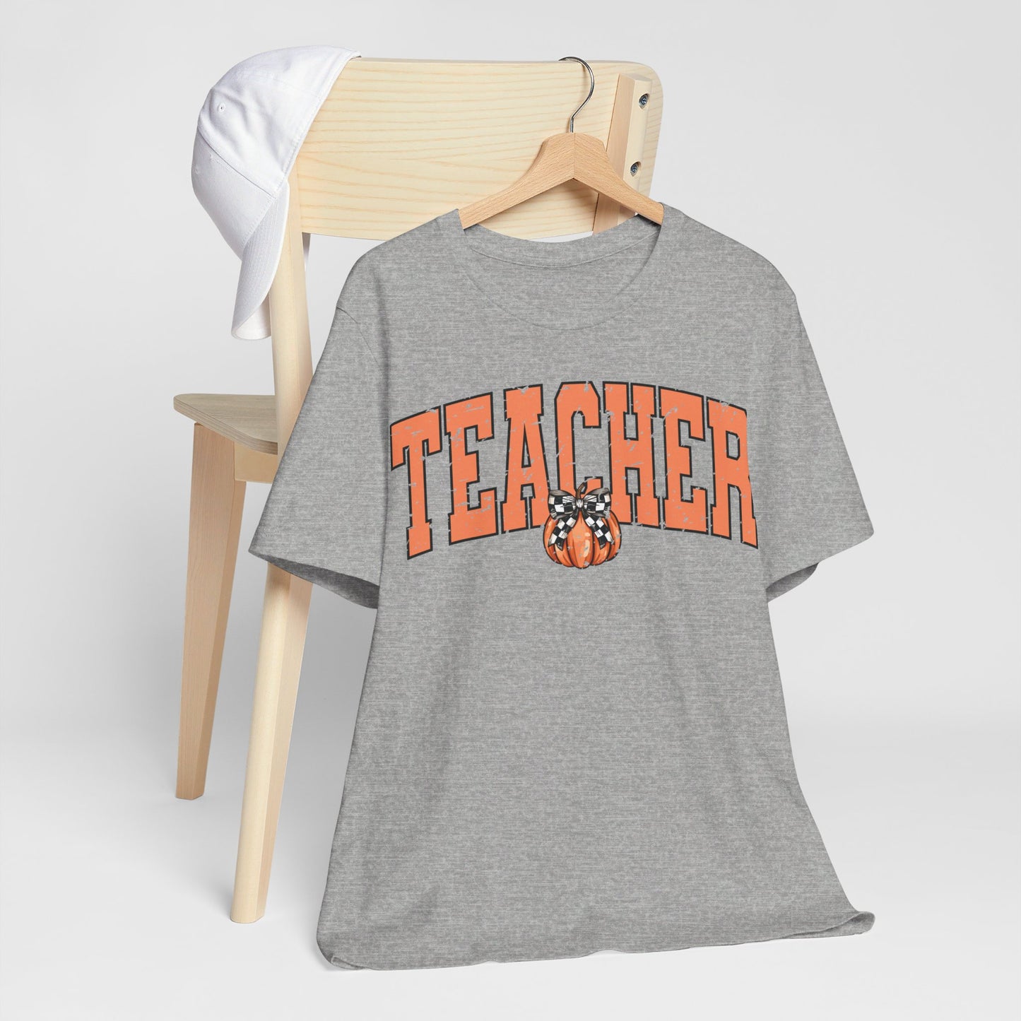 Teacher Pumpkin-Retro