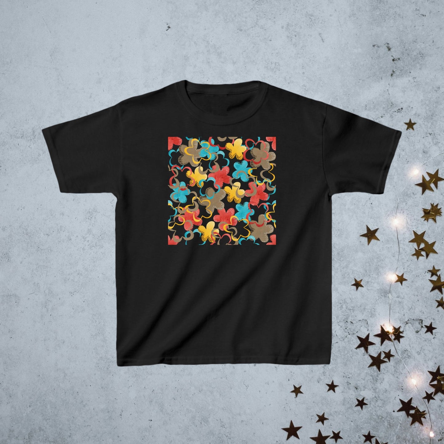 Kids T-Shirt- Floral Pattern