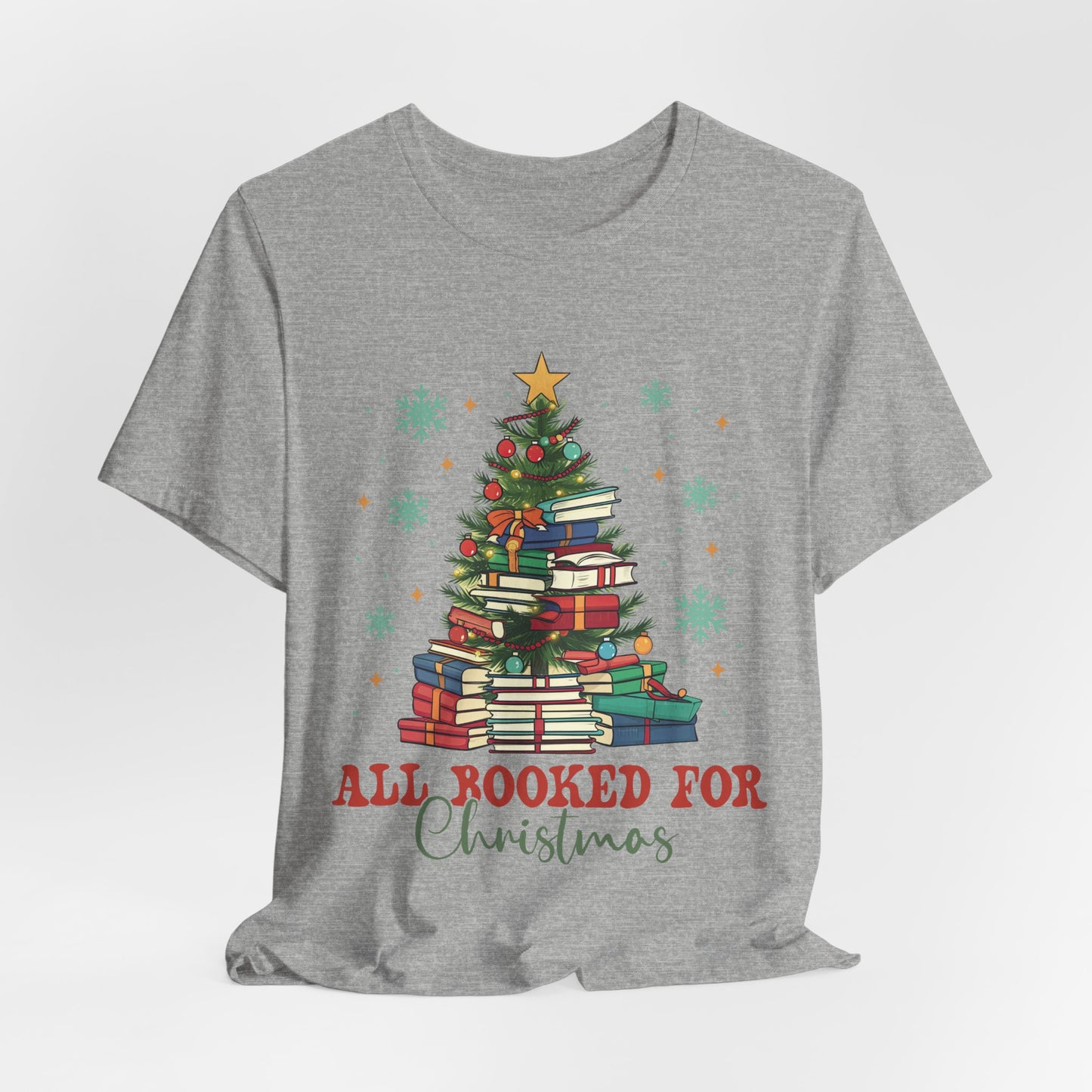 All Booked For Christmas- Tee