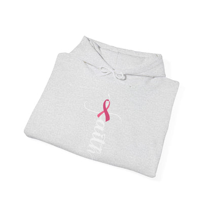 Faith & Strength: Breast Cancer Awareness Hoodie