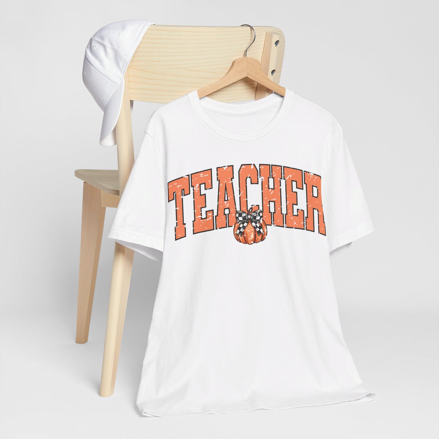 Teacher Pumpkin-Retro