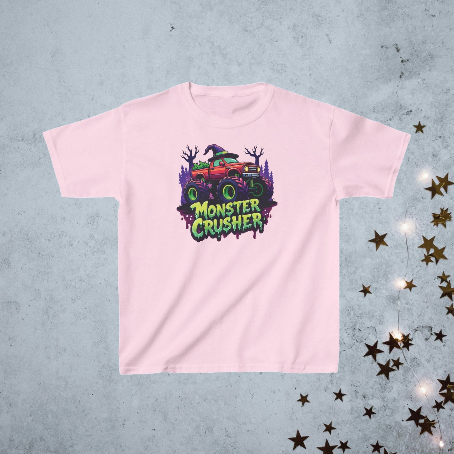 Kids T-Shirt- Monster Crusher